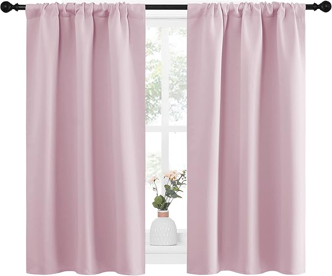 NICETOWN Kitchen Curtains Thermal Insulated Curtains & Drapes, Small Window