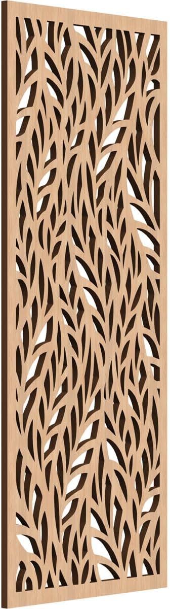 Ortonville Decorative Pierced Fretwork Wood Wall Panels, 13 3/8"W x 34 3/8"H x