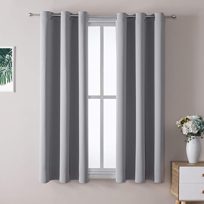ChrisDowa Grommet Blackout Curtains