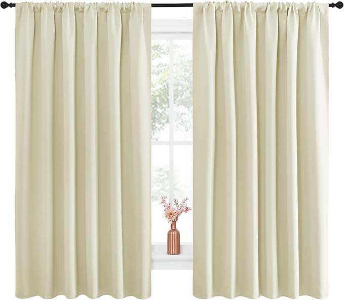 NICETOWN Blackout Curtains for Bedroom, Home Decorations Thermal Insulated