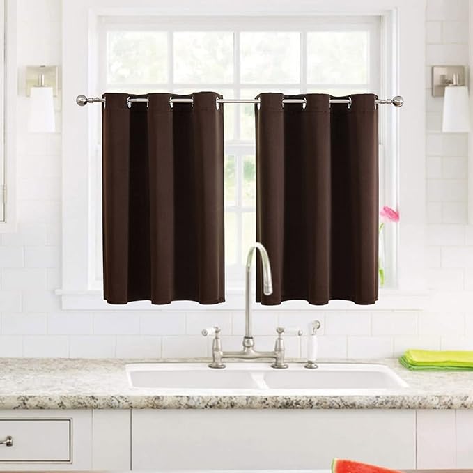 ChrisDowa Small Window Curtains