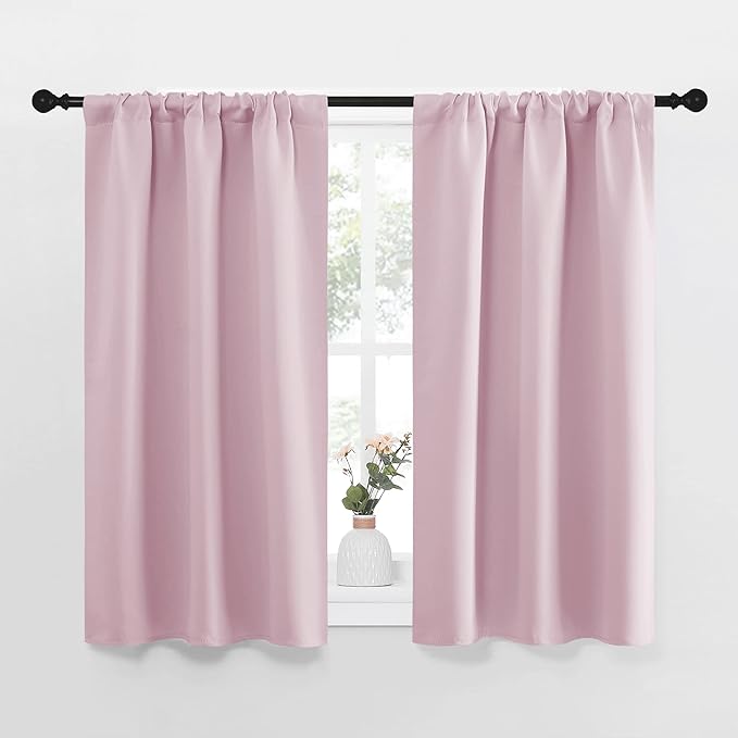 NICETOWN Kitchen Curtains Thermal Insulated Curtains & Drapes, Small Window