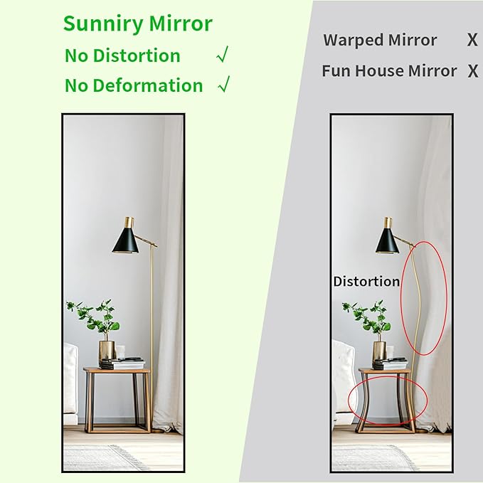 Sunniry Full Length Mirror 56x16 inch, Full Body Mirror