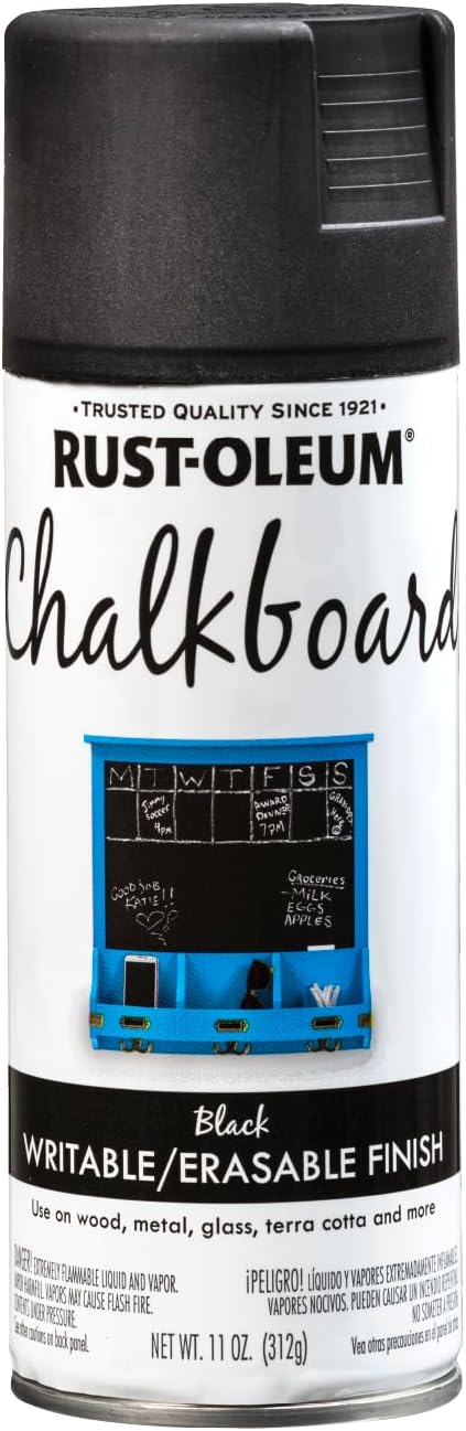 Rust-Oleum 1913830 Chalkboard Spray Paint, 11 oz