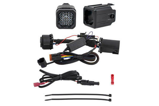 Diode Dynamics HitchMount Reverse Light Kit C1R + Brake, Red, Model DD7422