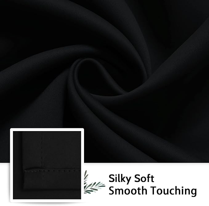 SimpleHome 100% Blackout Curtains
