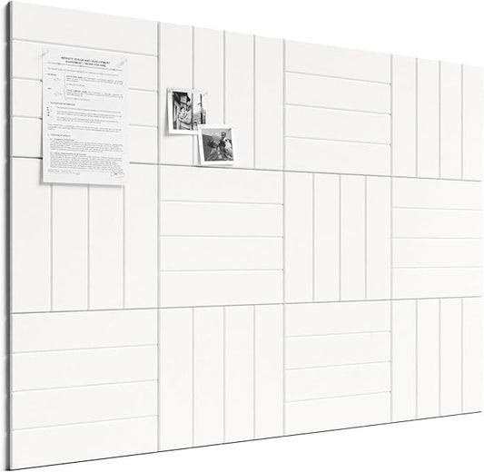 Bumusty Large Cork Board Alternative-48 x 36" Felt Bulletin Board Tiles