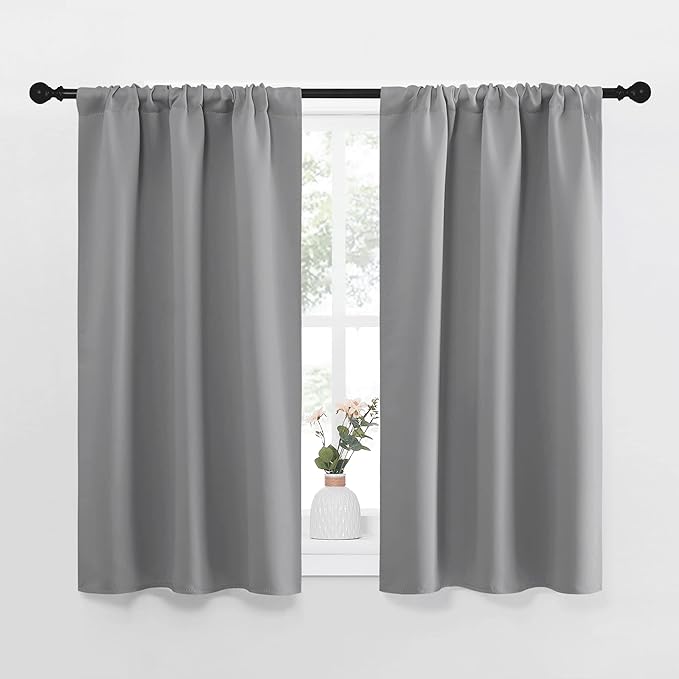 NICETOWN Short Room Darkening Curtains