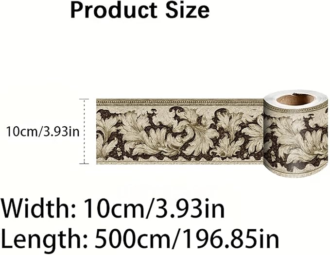 Grape Vine Wallpaper Border 196x4 Inch Peel and Stick Wall Border Purple Green