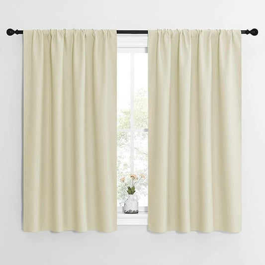 NICETOWN Kitchen Curtains, Short Blackout Curtains & Drapes, Home Decoration