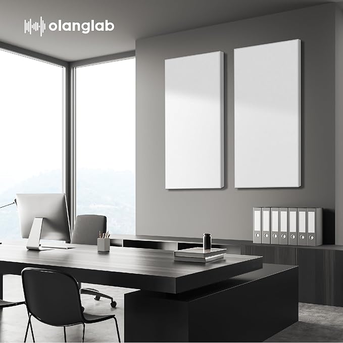 Olanglab Sound Acoustic Panels 2 Pack, Large Sound Proof Panels