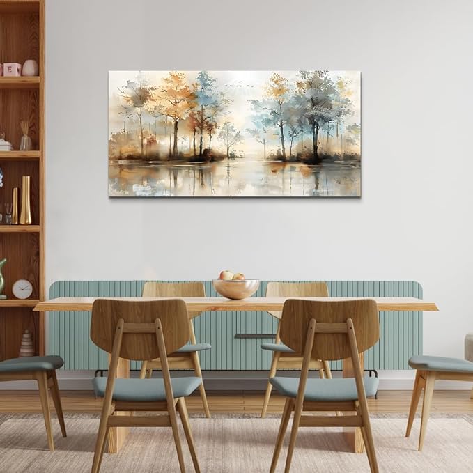 Lapremoly Large Wall Decor For Living Room Framed Wall Art for Bedroom Abstract