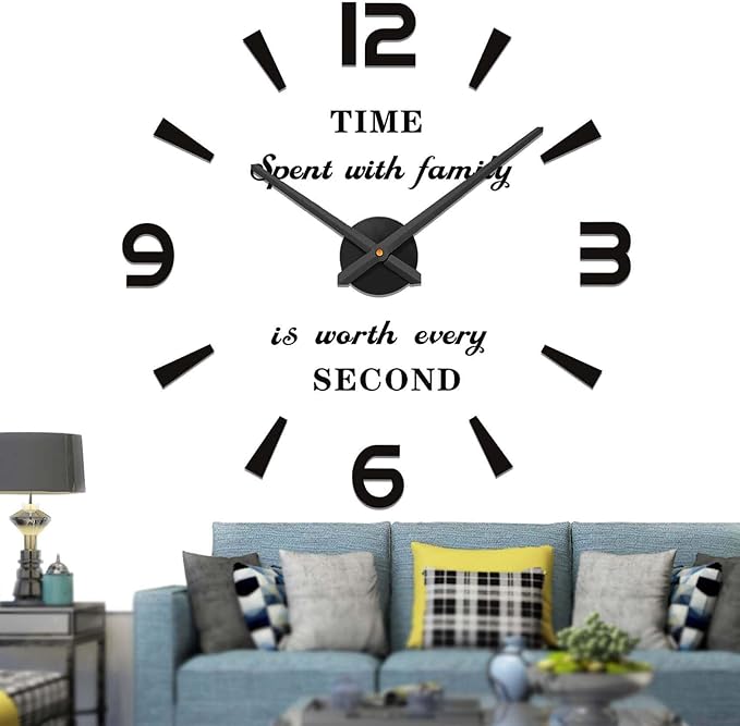 VANGOLD Wall Clock Oversized Wall Clocks
