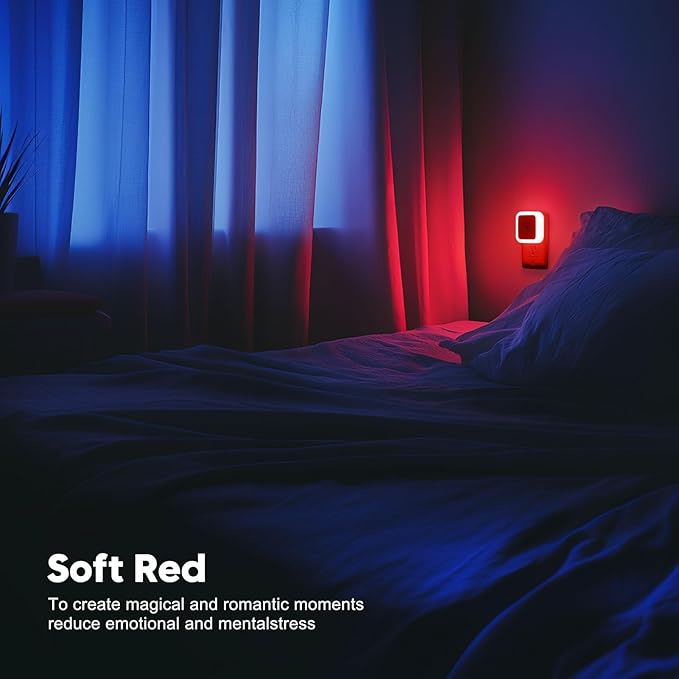 Sujeet Night Light, Night Lights Plug into Wall 8-Pack, Nightlight Plug in