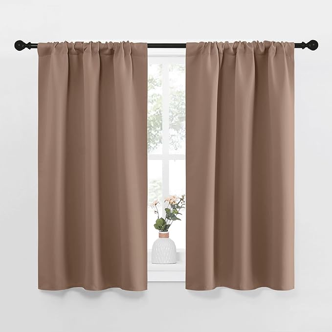 NICETOWN RV Blackout Curtains for Camper Windows, Window Treatment Thermal
