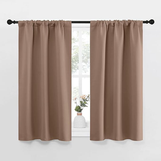 NICETOWN RV Blackout Curtains for Camper Windows, Window Treatment Thermal