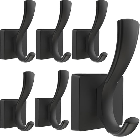 TOFIIGREM Black Towel Hooks Coat Hooks
