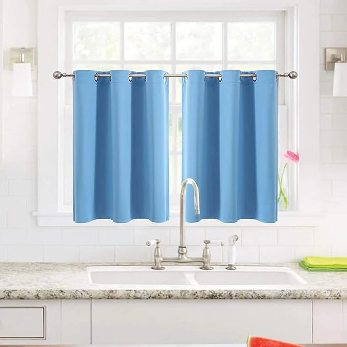 ChrisDowa Small Window Curtains