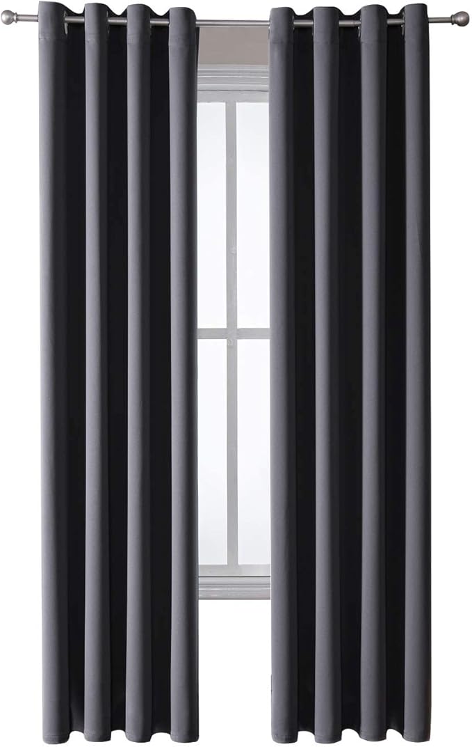ChrisDowa Grommet Blackout Curtains