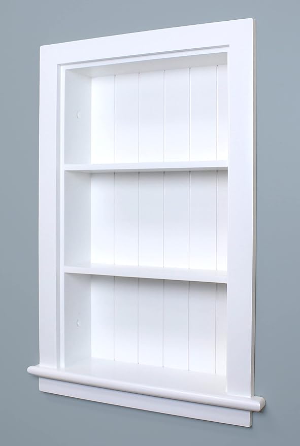 14x24 Aiden Recessed Wall Niche Medicine Cabinet Replacement, in The Wall