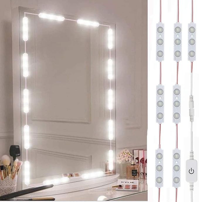 Led Vanity Mirror Lights, Hollywood Style Vanity Make Up Light, 10ft Ultra