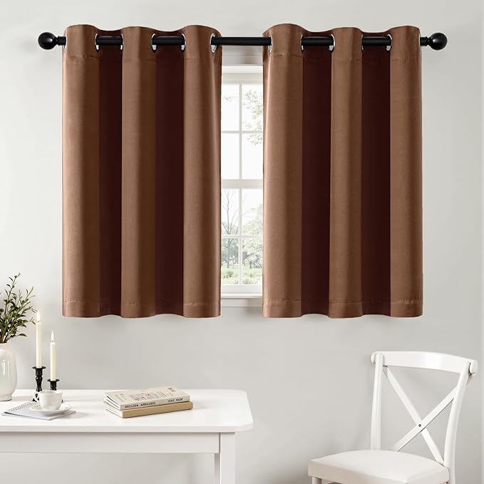 MIULEE Blackout Curtains for Bedroom Living Room 2 Panels, Thermal Insulated