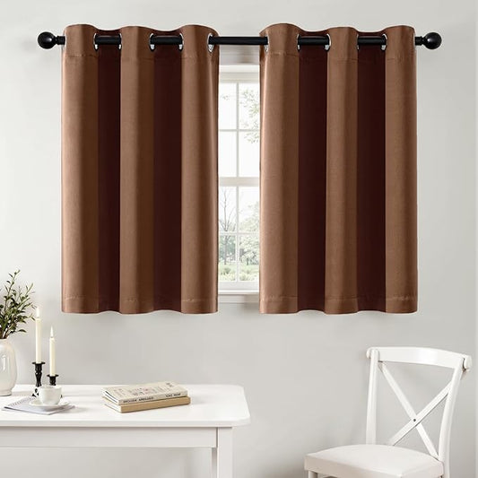 MIULEE Blackout Curtains for Bedroom Living Room 2 Panels, Thermal Insulated