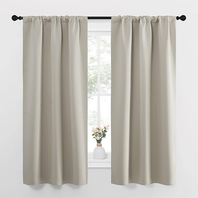 NICETOWN Blackout Curtains for Living Curtains, Room Darkening Window Curtain