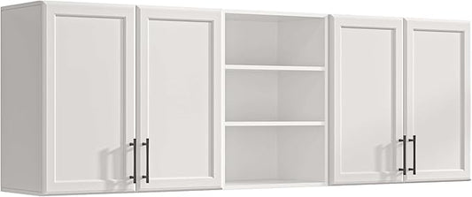 FIMELLO 62.8 ''W X 11''D X 21.7''H Wall Cabinets