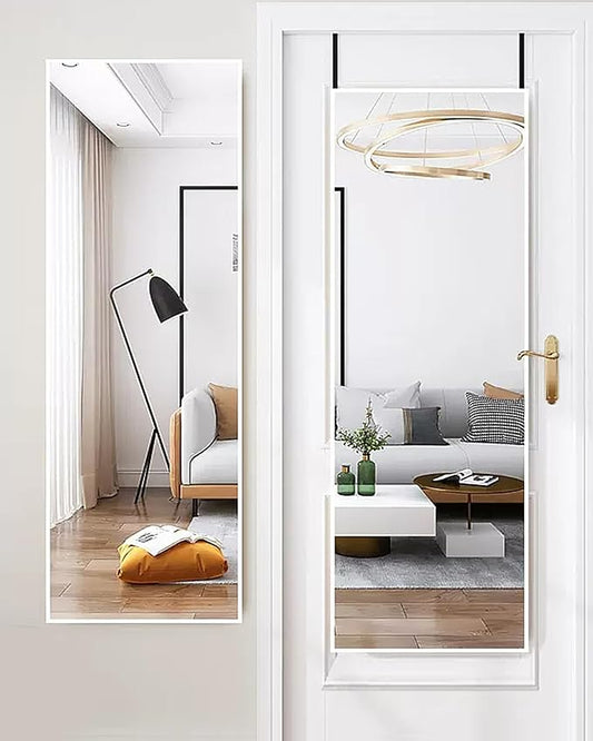 NEARBYSD 48"x 14" Door Mirror, Full Length Wall Mounted, Over The Door Mirror