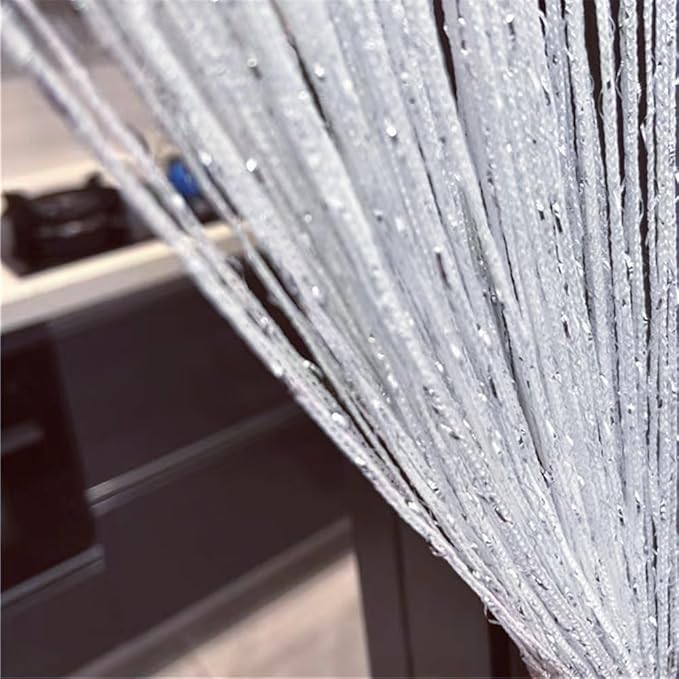 ave split Decorative Door String Curtain Wall Panel Fringe Window Panel Drapes