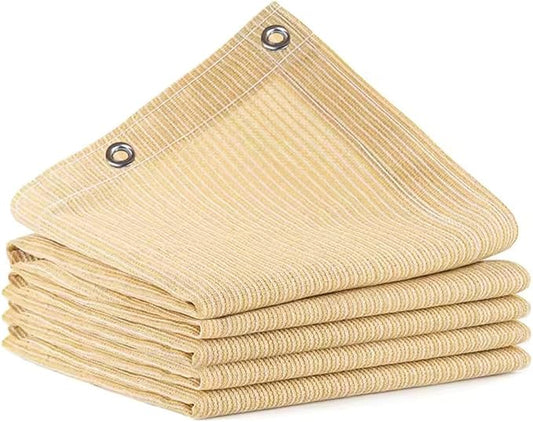 Shade Cloth 90% 12x12 Ft Sun Shade Mesh Netting Cover for Pergola, Garden, Outdoor, Patio, Deck, Backyard