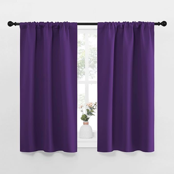 NICETOWN Kitchen Curtains Blackout Drapes & Curtains, Energy Smart Window