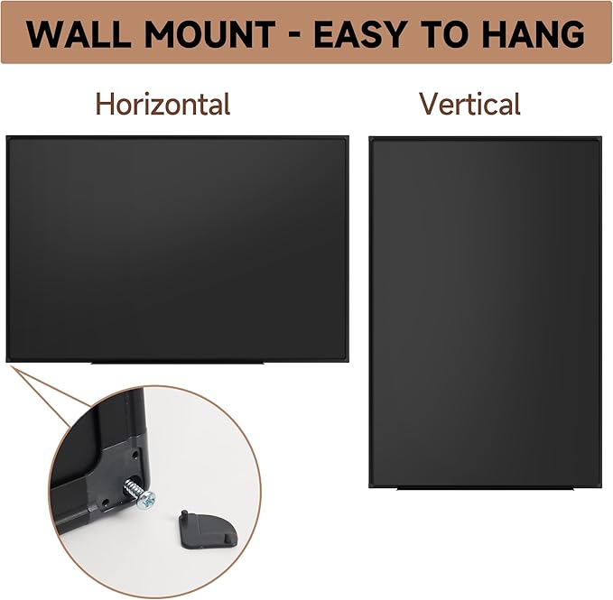 SELEAD Magnetic Chalkboard 72 x 48 Inches