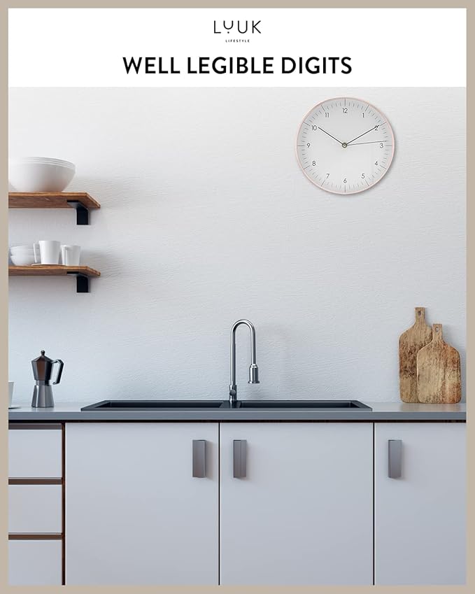 LUUK LIFESTYLE Timeless wall Clock
