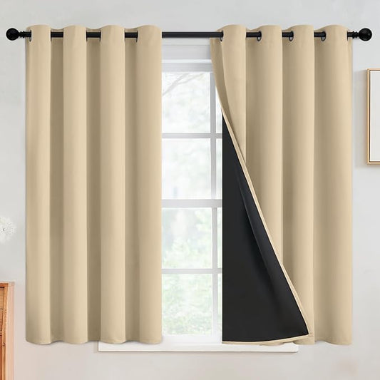 SimpleHome 100% Blackout Curtains