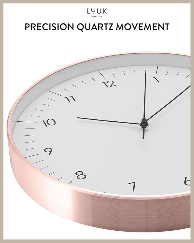 LUUK LIFESTYLE Timeless wall Clock