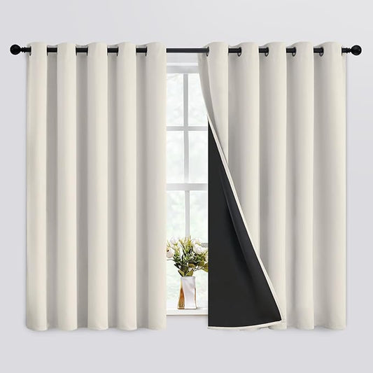 SimpleHome 100% Blackout Curtains