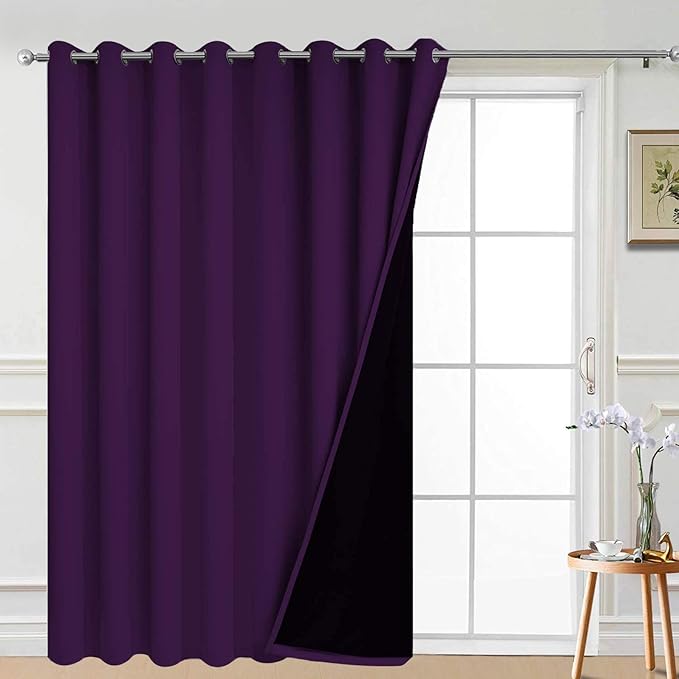 Yakamok 100% Wide Blackout Curtain 100 x 84 Inches