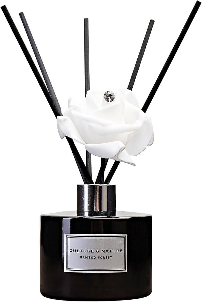 CULTURE & NATURE Reed Diffuser Set (6.7oz, Bamboo Forest)
