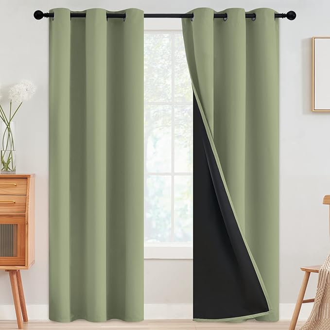 SimpleHome 100% Blackout Curtains