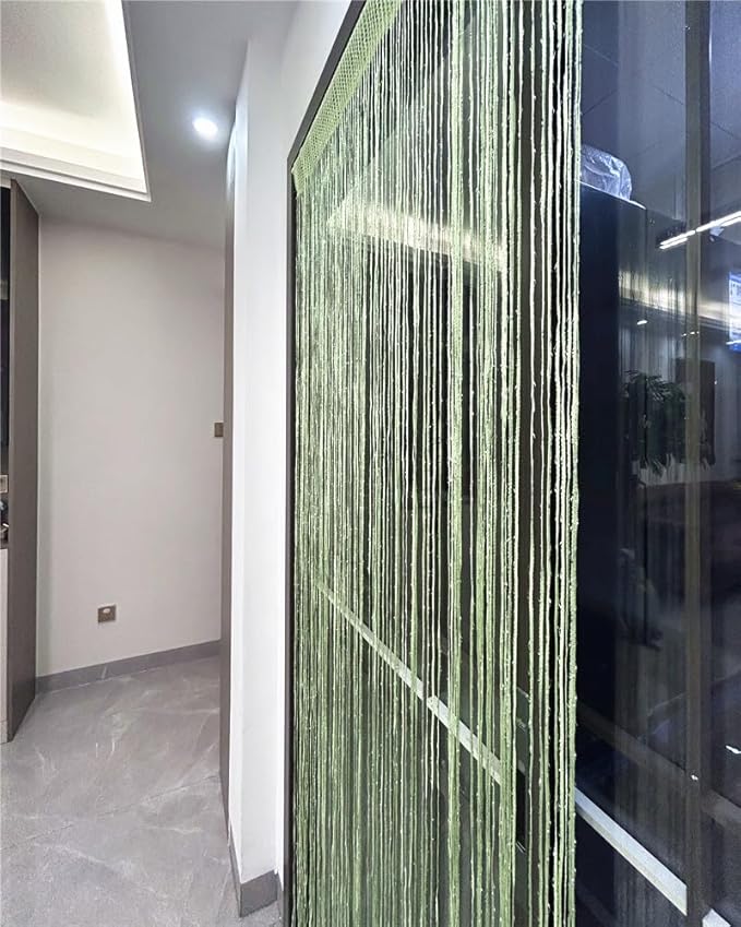 ave split Decorative Door String Curtain Wall Panel Fringe Window Room Divider