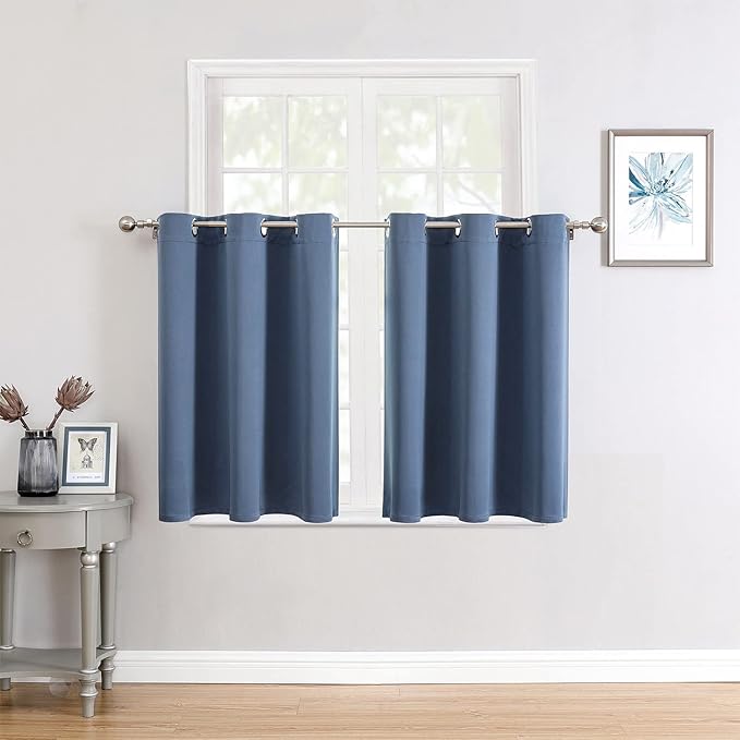 ChrisDowa Small Window Curtains