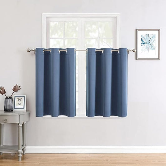 ChrisDowa Small Window Curtains