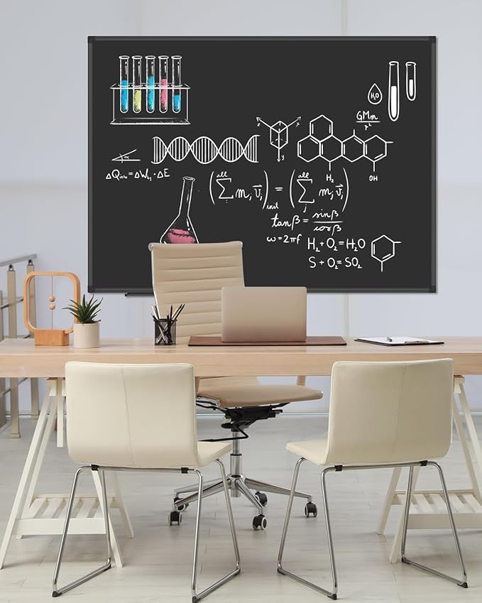 XBoard Magnetic Chalkboard Blackboard 48 x 36, Chalk Board/Black Board