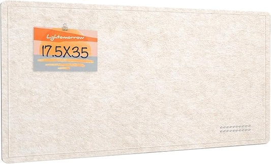 Lightomorrow Bulletin Board, 35 x 17 1/2 inches Felt Board