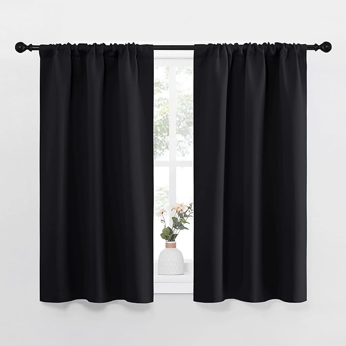 NICETOWN Black Out Curtain Panels