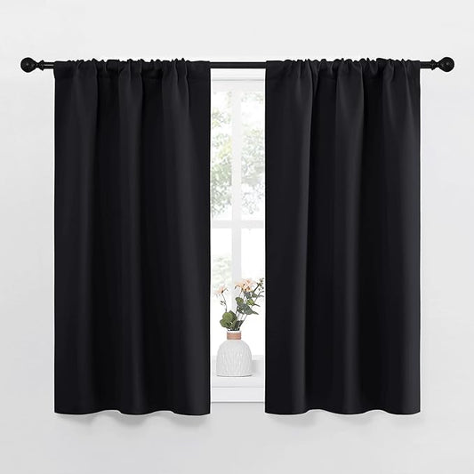 NICETOWN Black Out Curtain Panels