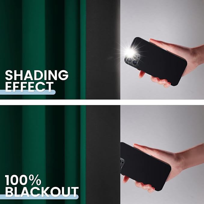 SimpleHome 100% Blackout Curtains