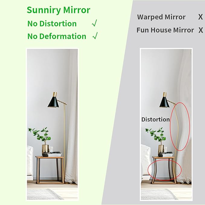 Sunniry Floor Mirror Full Length 56x18 inch, Full Length Mirror
